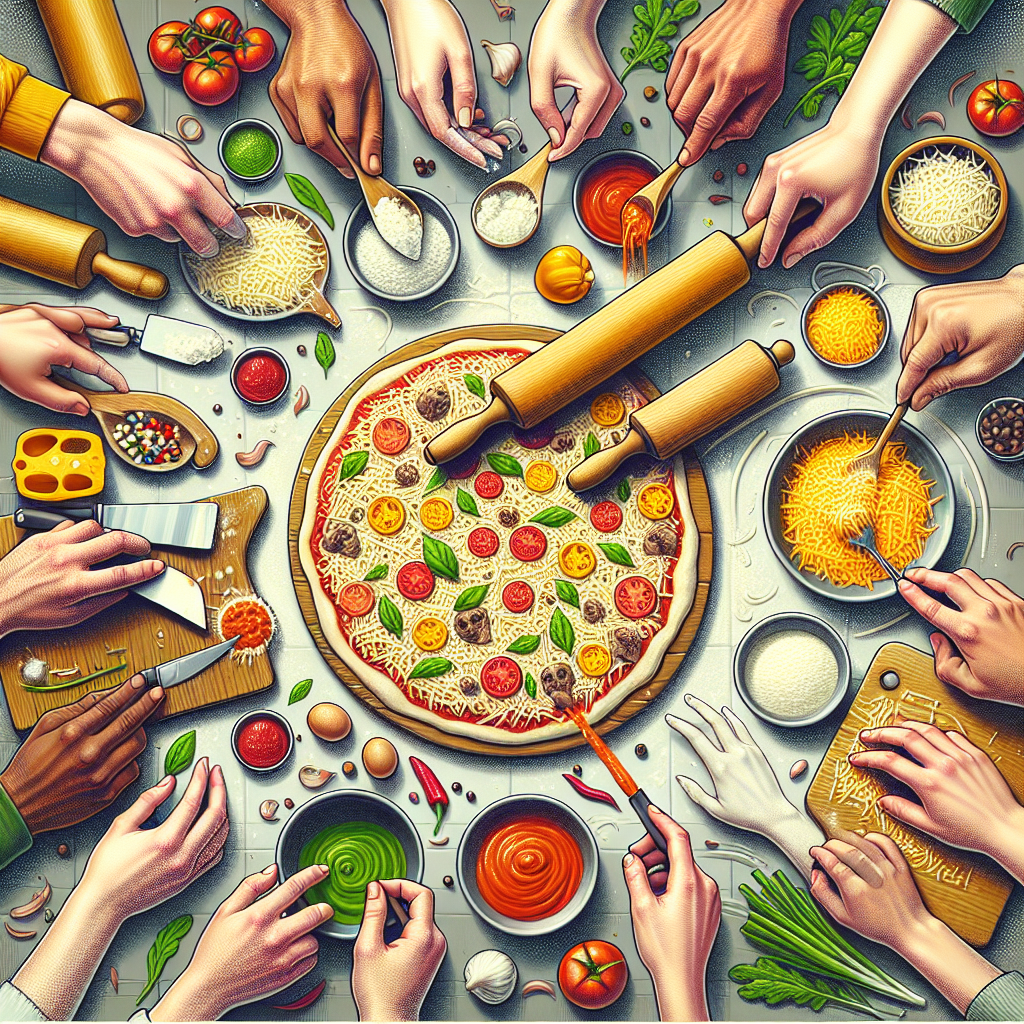 Discover the art of pizza making from rolling the dough to the perfect sprinkle of cheese.