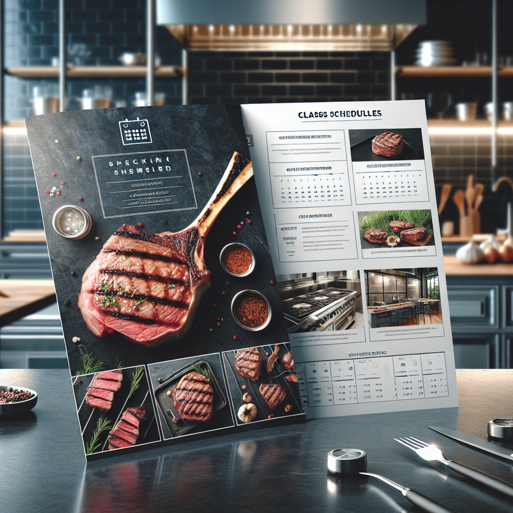 Explore the class structure, showcasing the gourmet menu and essential cooking techniques, along with ticketing details.