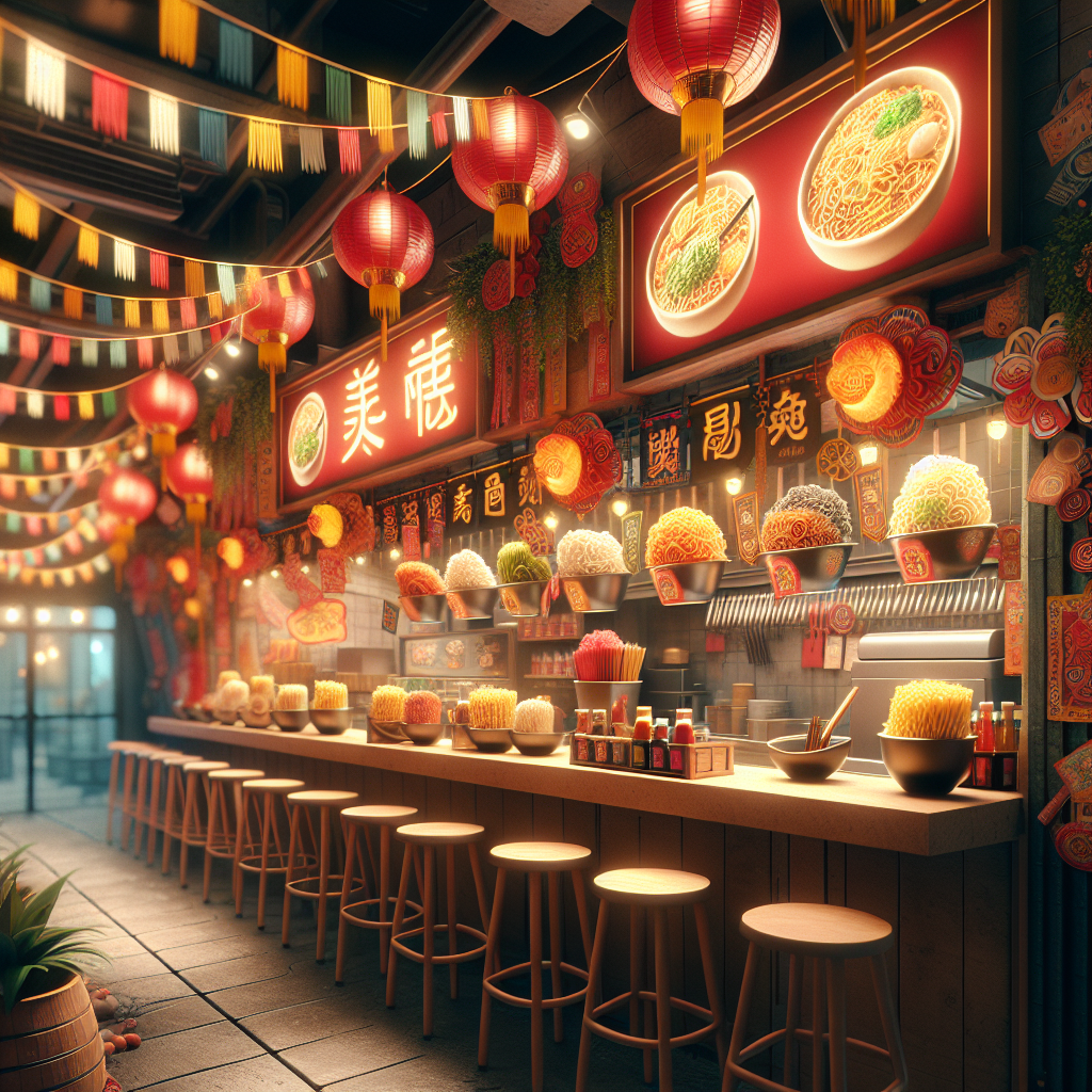 Misogi Noodle Bar's grand opening event, showcasing the excitement and anticipation surrounding the new culinary destination.