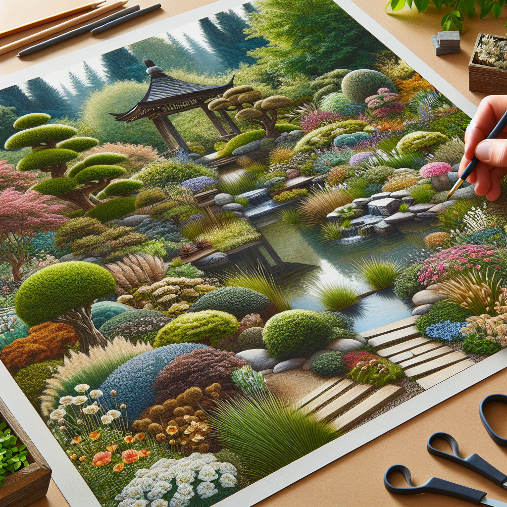 A glimpse into the artistry of garden design, showcasing the crucial elements that breathe life into landscapes.